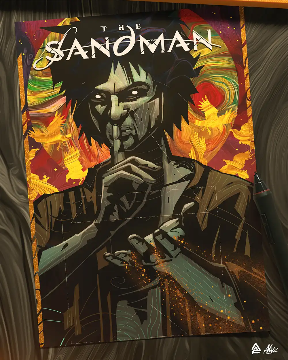 sandman_by_fernando_alvz Fernando Alves, Alvz Art - Visual development artist., Concept artist. Game artist, 2D/3D Artist